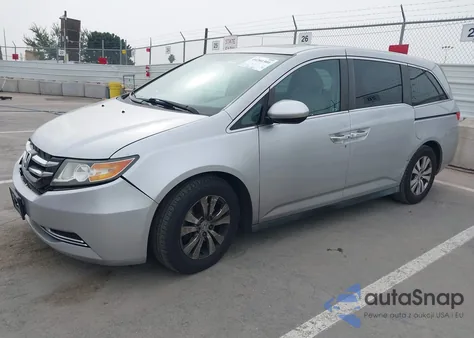 2014 Honda Odyssey Ex-L из США, поврежденный, VIN 5FNRL5H6XEB009575